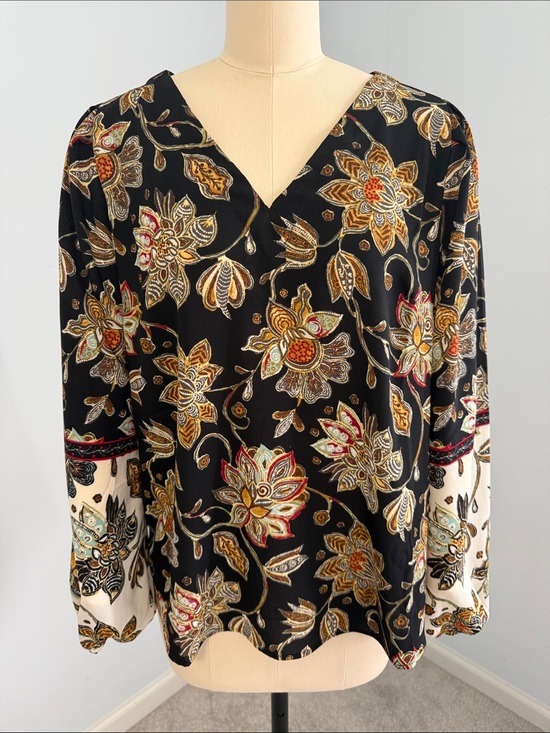 Belle by Kim Gravel Tops - Belle by Kim Gravel BOHO tunic blouse SZM